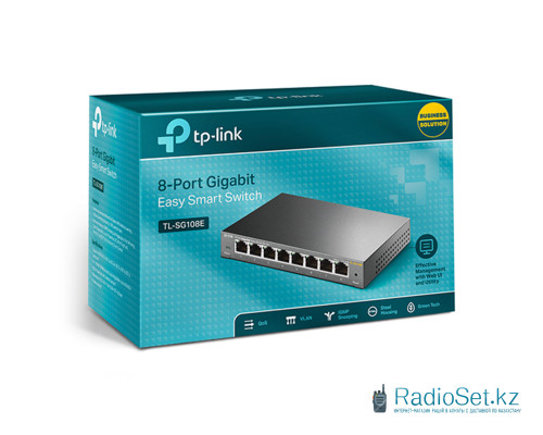 Коммутатор TP-Link TL-SG108E